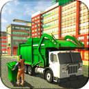 Real Garbage Truck 2017: City Cleaner Truck Park APK