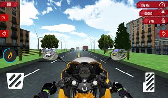 City Bike Racing 3D Game Ekran Görüntüsü 2