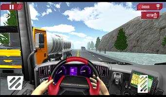 City Truck Racing Game capture d'écran 2