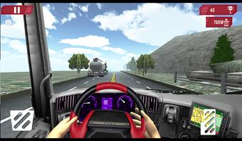 City Truck Racing Game capture d'écran 3