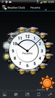 Weather Clock Affiche