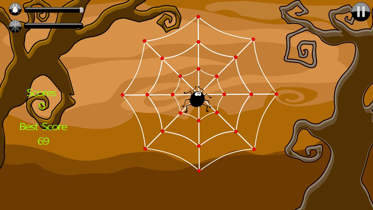 Игра webbed паук