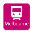 Melbourne Rail Map icône