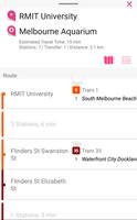 Melbourne Rail Map โปสเตอร์