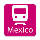 Mexico City Rail Map-icoon