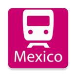 Mexico City Rail Map