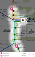 Adelaide Rail Map capture d'écran 2