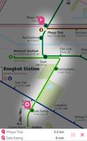 Bangkok Rail Map capture d'écran 2