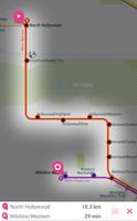 Los Angeles Rail Map syot layar 2