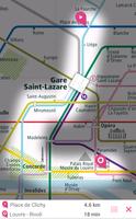 Paris Rail Map capture d'écran 2