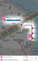 San Francisco Rail Map screenshot 2