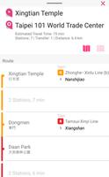 Taipei Rail Map capture d'écran 3