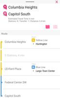 Washington Rail Map syot layar 3