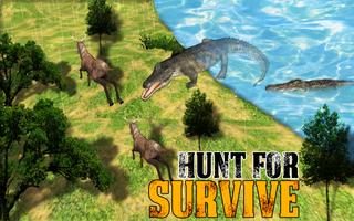 Crocodile Attack 2017: Wild Animal Survival Game اسکرین شاٹ 1