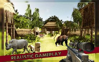 Jungle Sniper Hunter 3D screenshot 3