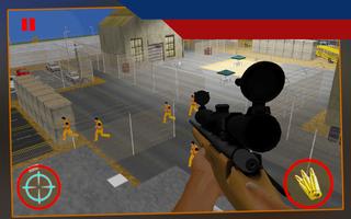 2 Schermata Carcere di fuga:Sniper Guardia