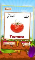 Urdu Vegetables Kids Book capture d'écran 3