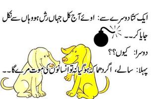 Urdu Latefay Jokes الملصق