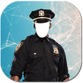 Police Suit Photo Frames