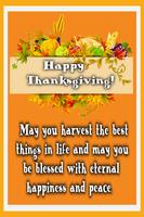Thanksgiving Day Wishes Affiche