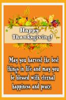 Thanksgiving Day Wishes Plakat