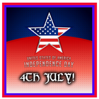 4th July USA Independence icono