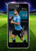 Fond d'écran de L'équipe d’Uruguay  coupe du monde Affiche