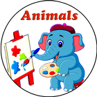 Animals Painting أيقونة