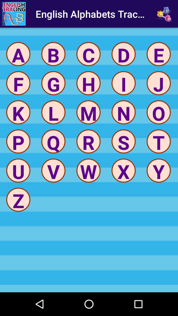 Write English Alphabets APK for Android Download