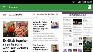 Androwser: Multiview Browser screenshot 3