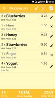 Shopping List with Widget screenshot 1
