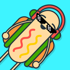 The Dancing Hotdog Meme icône
