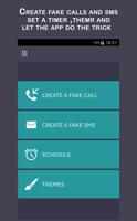 Fake calls and sms Creator โปสเตอร์