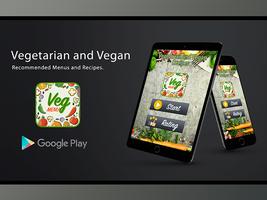 Vegetarian and Vegan Recipes capture d'écran 1