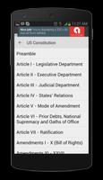 برنامه‌نما US Constitution App عکس از صفحه