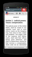برنامه‌نما US Constitution App عکس از صفحه