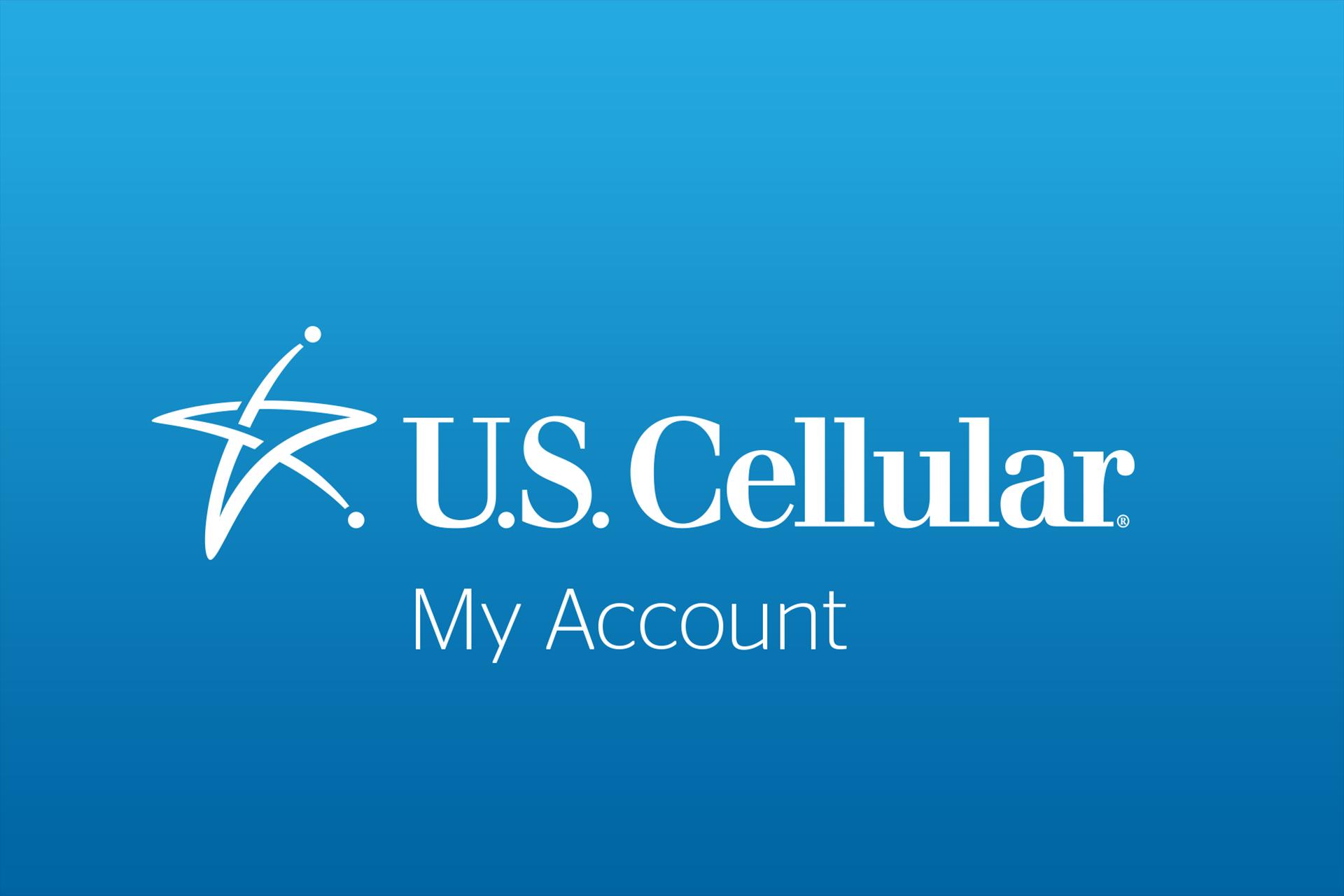 My account. U.S. Cellular. .U.S Cellular logo.
