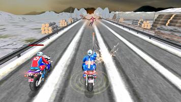 USA vs North Korea Bike Attack Fighting Race capture d'écran 2