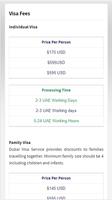 Dubai Visa Check capture d'écran 2