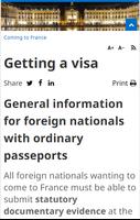 France Visa Apply постер