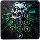 Neon Skull game Lock Screen Wallpaper HD APK