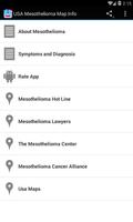 USA Mesothelioma Maps Info পোস্টার