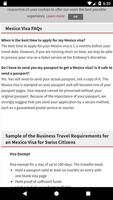 Poster Mexico Visa Apply