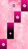 Sakura Piano Tiles Affiche