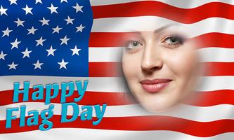 برنامه‌نما USA Flag Day Photo Frames HD عکس از صفحه