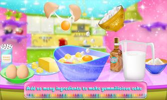 Crayon Cake Maker Game: Kids Cooking Fun capture d'écran 1