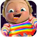 Glowing Glitter Slime Maker: Crazy Toy Game APK