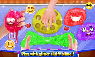 Glowing Glitter Slime Maker: Crazy Toy Game capture d'écran 3