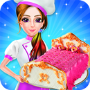 Princess Wedding Doll Bed Cake Maker: Cooking Game APK