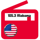 105.3 fm radio alabama radio stations icône